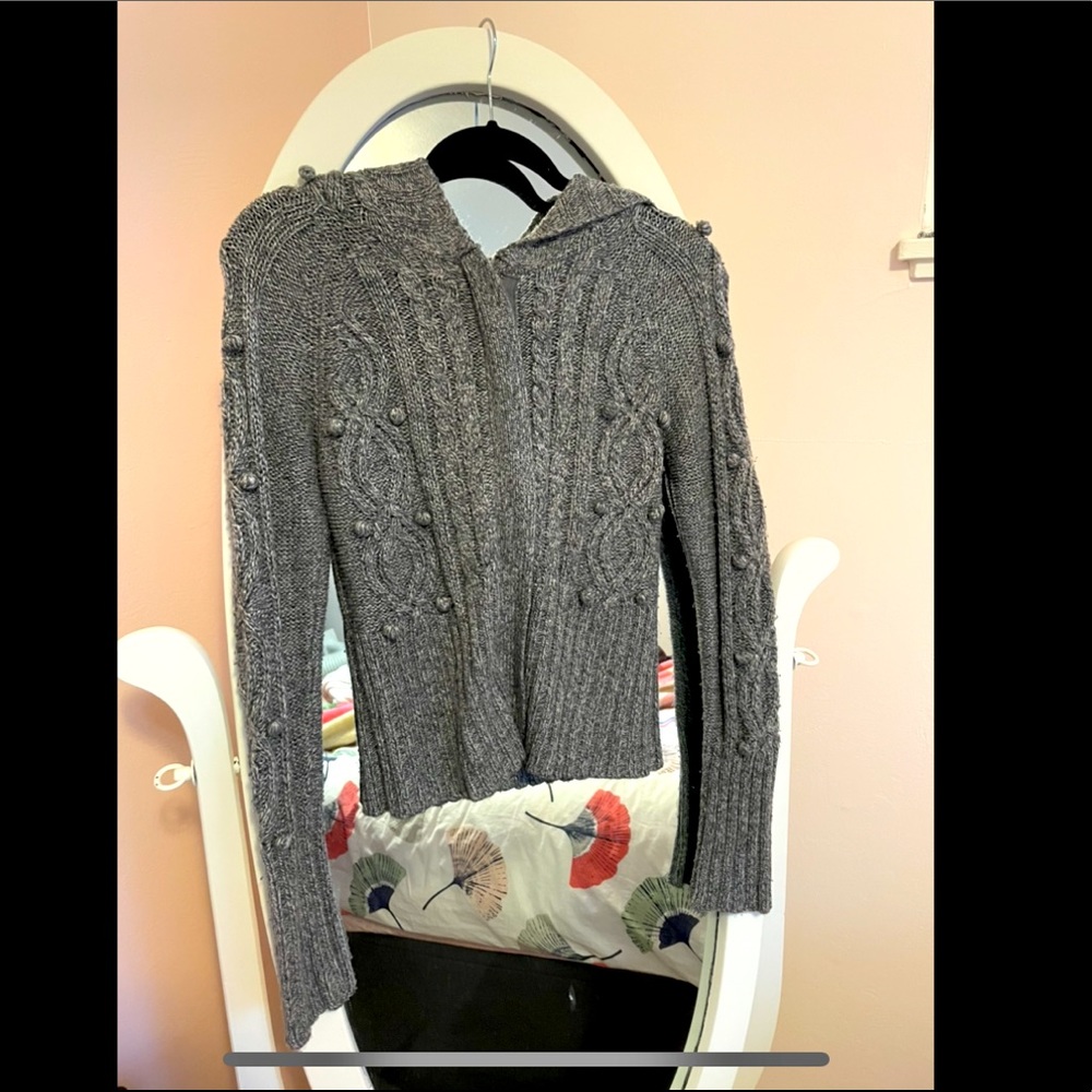 Liv zipper knit jacket